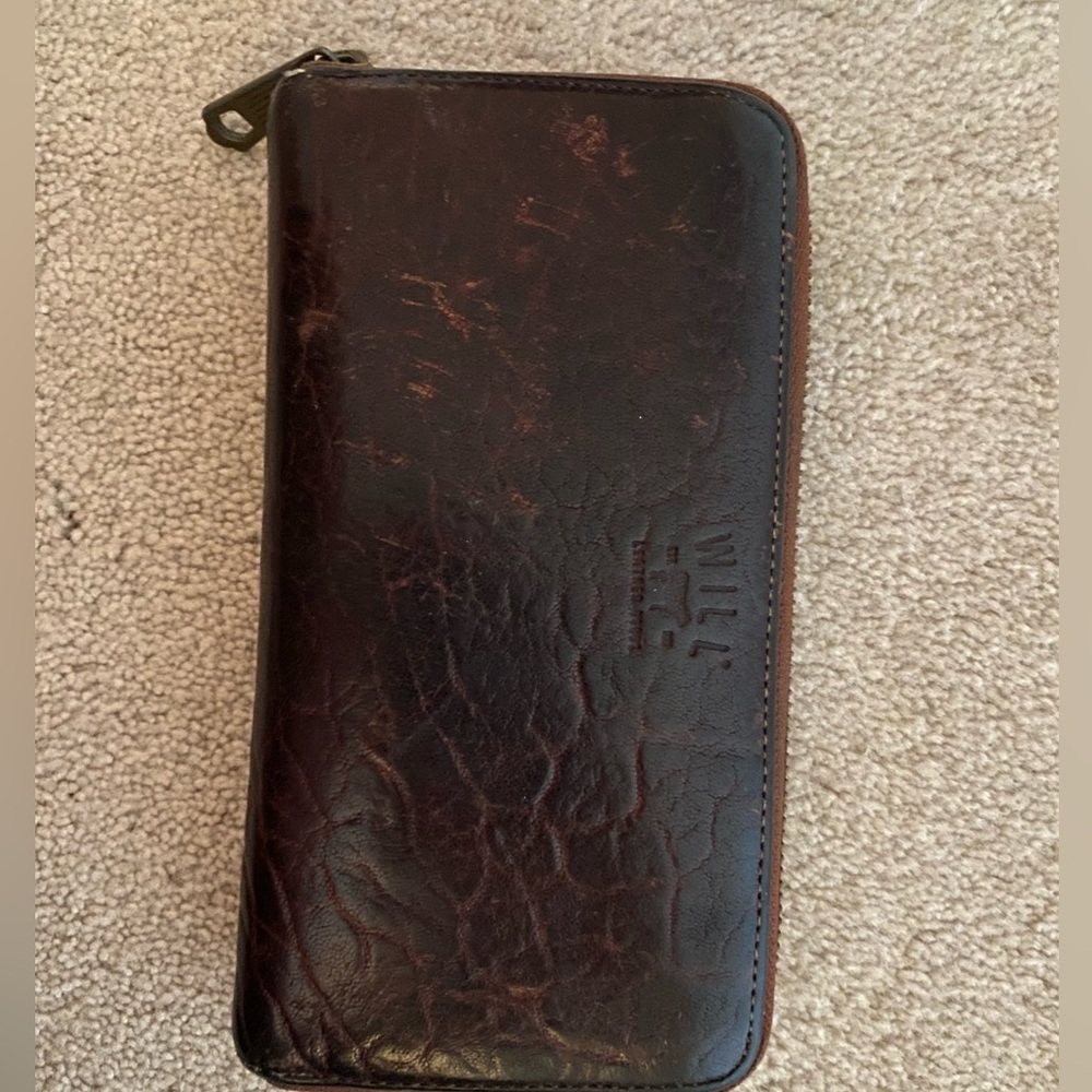 Brown Real Leather Will Wallet
